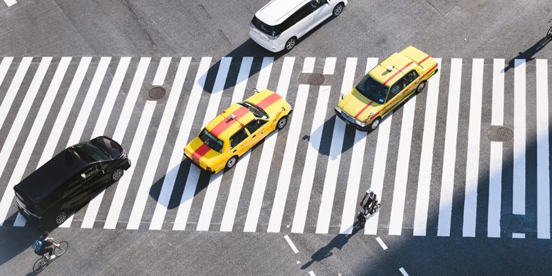 日本のタクシーは9割強がLPガス車